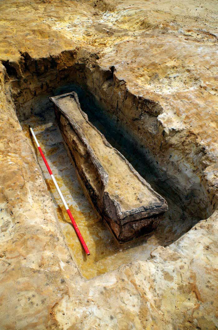 Descobertos caixões romanos com ornamentação celta na Inglaterra 1